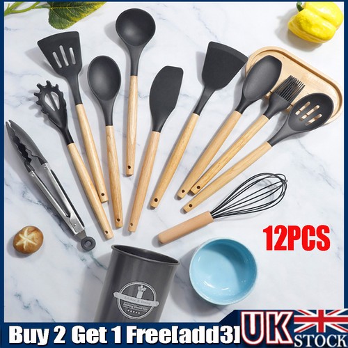 12pcs silicone cooking - 12pcs,