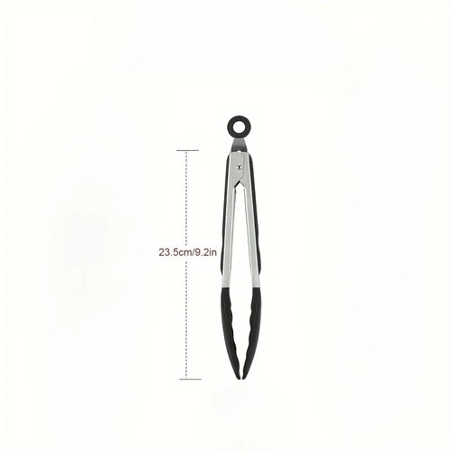 Silicone cooking tongs - silicone, 9"