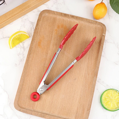 Silicone bbq grilling tong - silicone,
