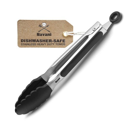 Navani 9inch silicone - 9inch, tongs