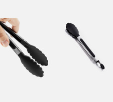 2Pcs Kitchen Food Tongs Small
