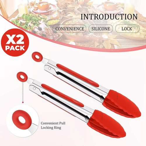 Cooking tongs 12 - 2, 9"