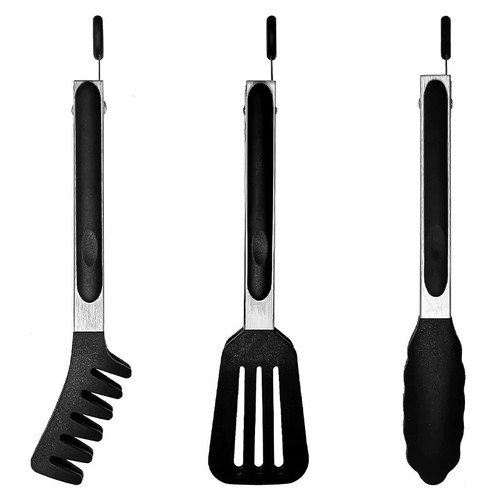 Silicone cooking tongs - cooking,