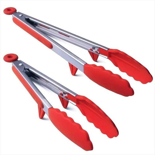 Bbq cooking tongs silicone - bbq,