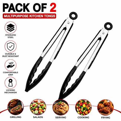 Cooking tongs inch - 2,