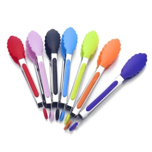 Inch silicone kitchen tongs - inch,