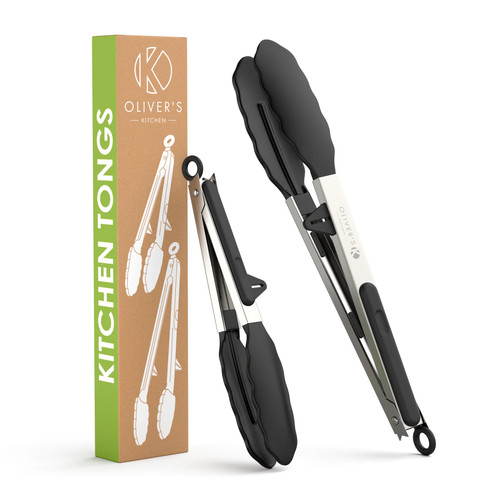 Cooking tongs bbq silicone - tongs,