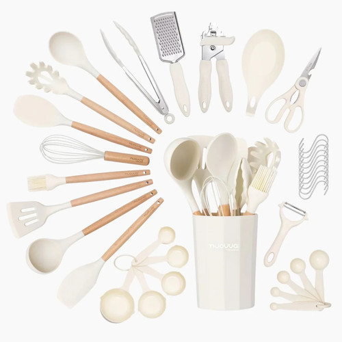 Piece non stick silicone - 35-piece, non-stick