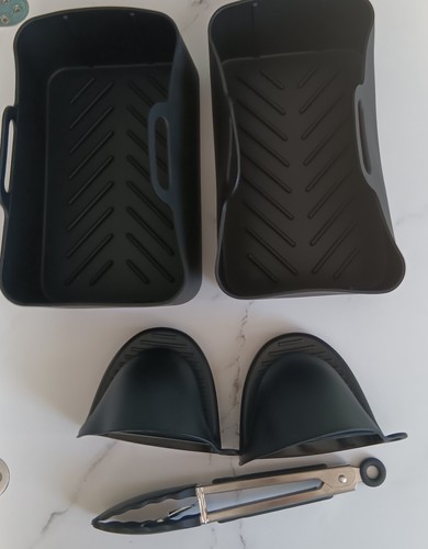 Pcs dual air fryer silicone - pcs,