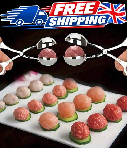 Stainless steel meatball maker - stainless,