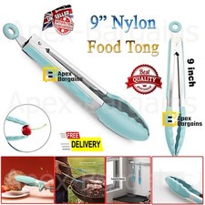 9" Silicone Tongs Home Food