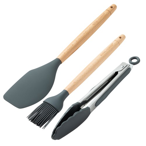 3pcs silicone kitchen tool set - kitchen,