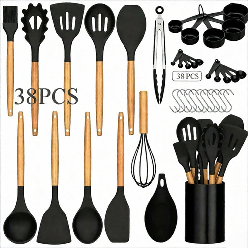 38pcs kitchen utensils - utensils, set