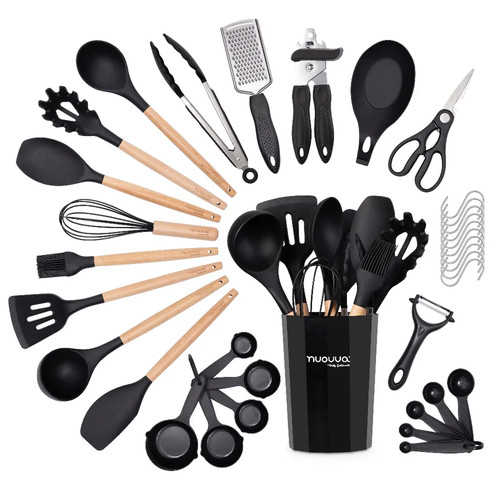 Piece non stick silicone - 35-piece, non-stick
