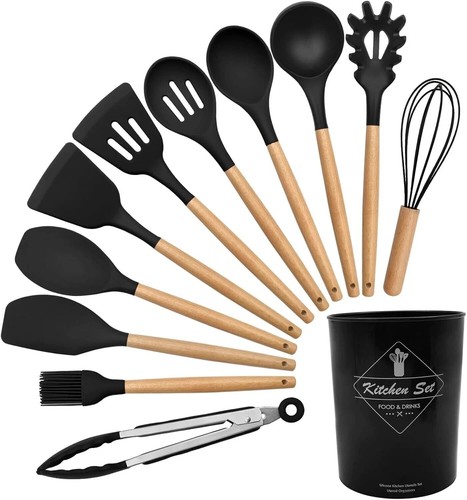 12pcs silicone kitchen - kitchen, utensil