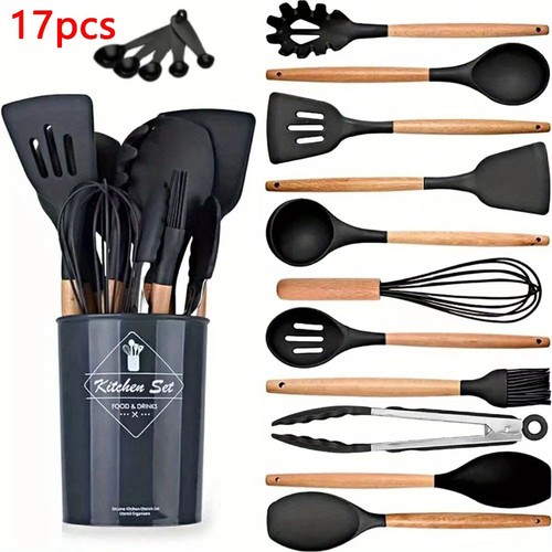 17pcs set silicone - 17pcs/set, cooking