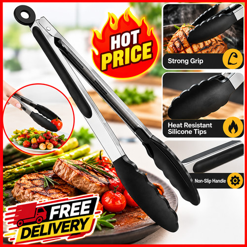 Silicone cooking tongs inch - silicone,