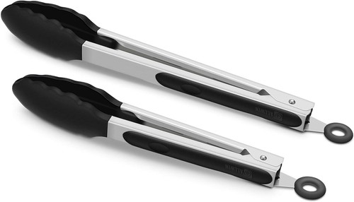 Silicone cooking tongs - silicone,
